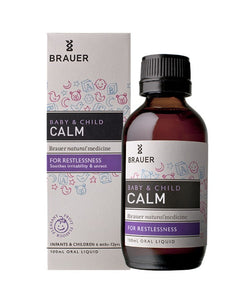Brauer Natural Medicine, Baby & Child, Calm, 100 ml