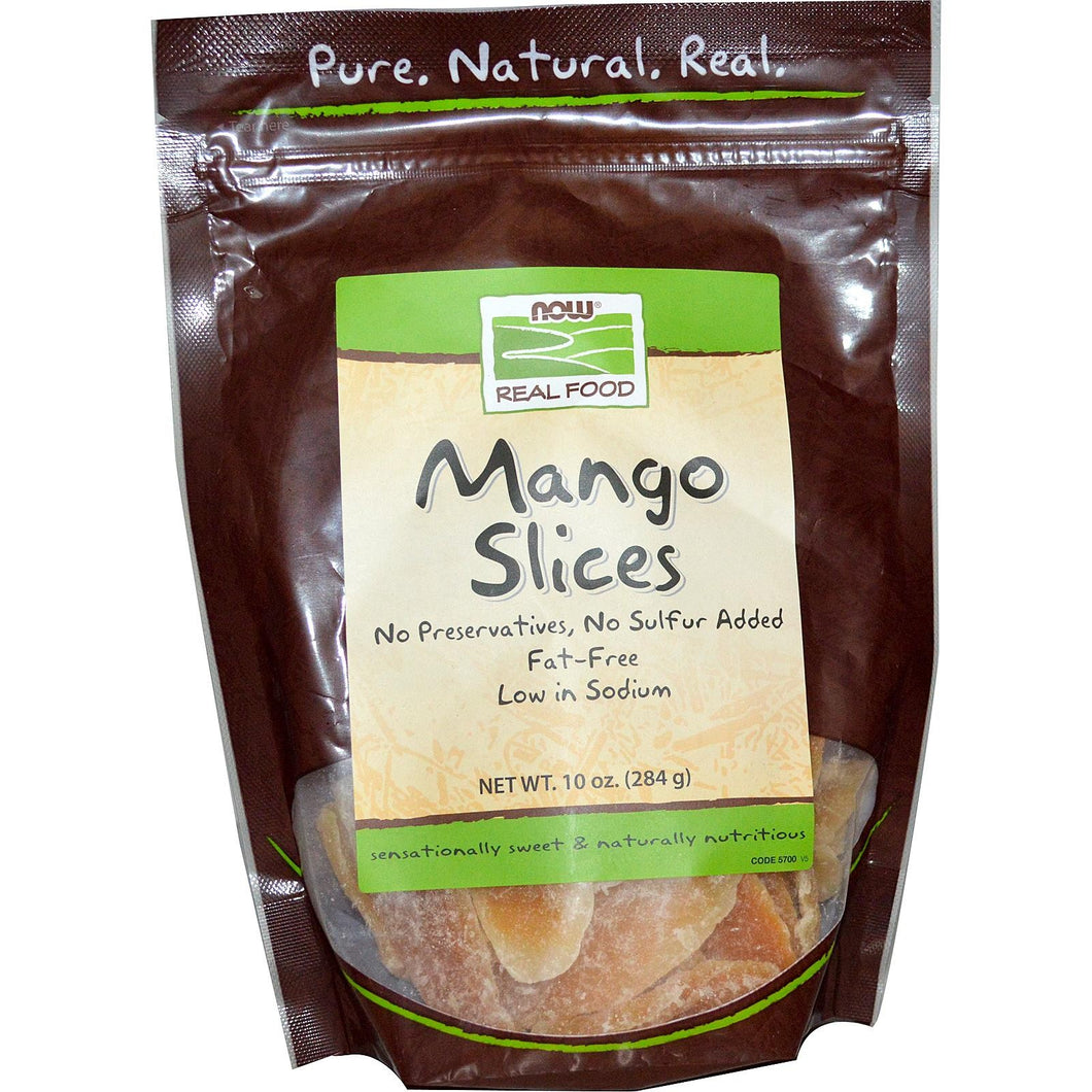 Now Foods, Mango Slices, 284 g, 10 oz