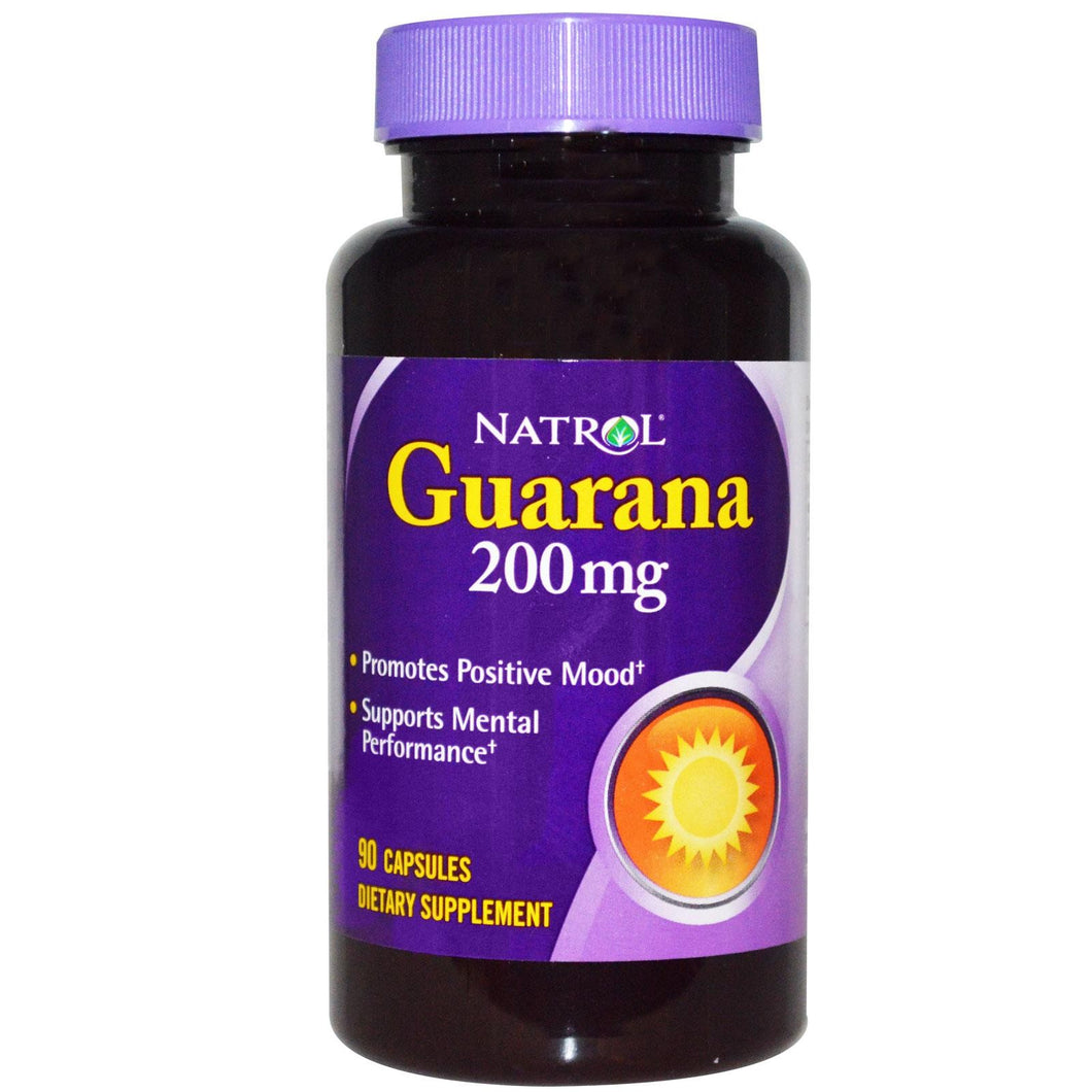 Natrol Guarana 200mg 90 Capsules