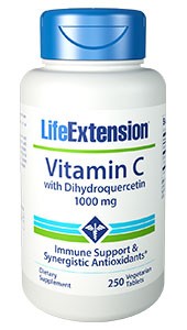 Life Extension, Vitamin C with Dihydroquercetin, 1000 mg, 250 Veggie Capsules