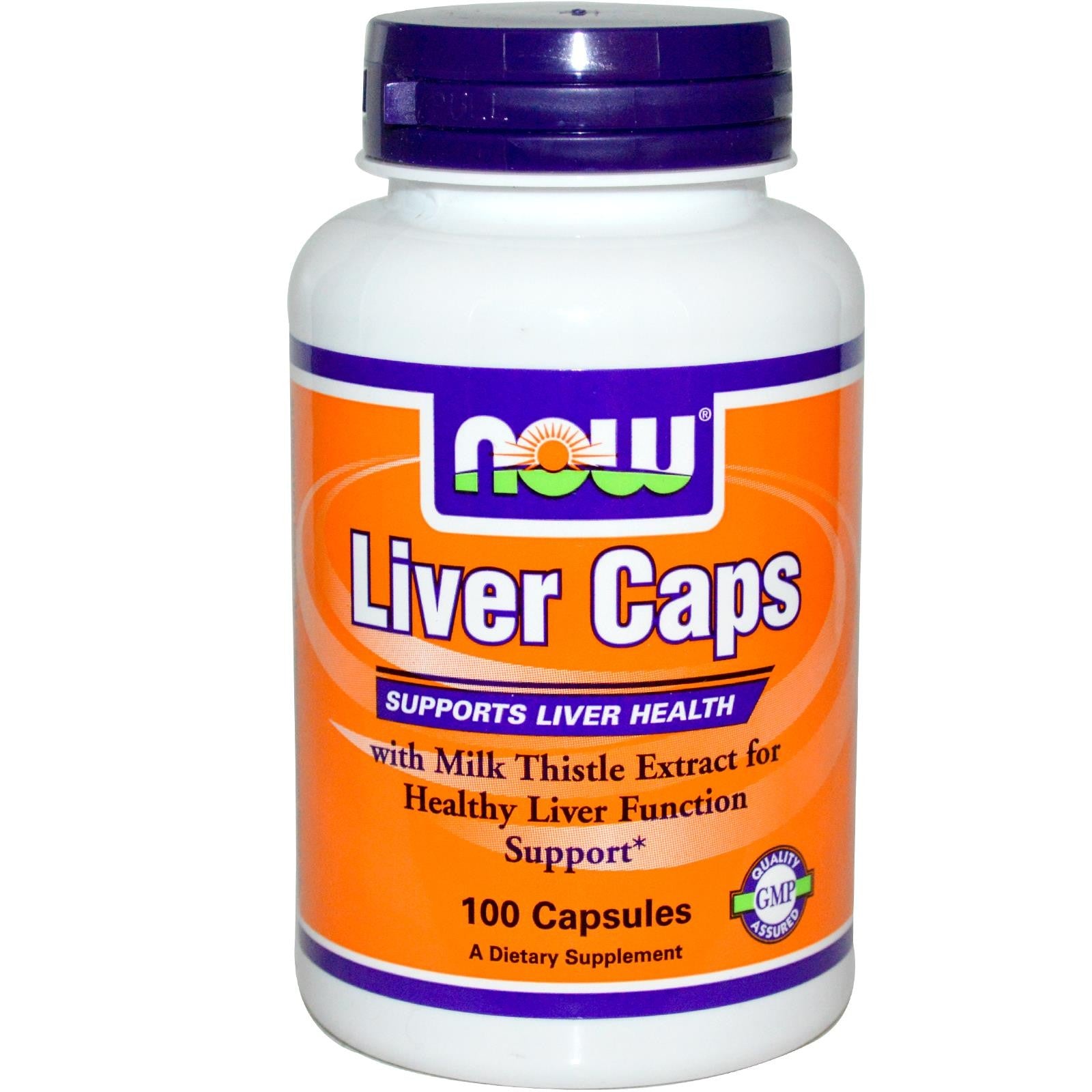 Now Foods Liver Caps 100 Capsules