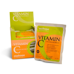 Melrose, Vitamin C, Calcium Ascorbate, Powder, 8x 125 g