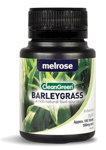 Melrose, Clean Green, Barley Grass, 500 mg, 100 Tablets