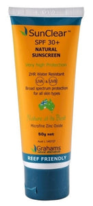 Graham's Natural Sun-Clear Sunscreen SPF 30 + 50g