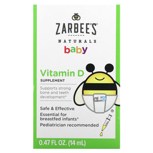 Zarbee's, Baby, Vitamin D, 0.47 fl oz (14 ml)