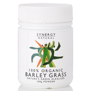 Synergy Natural, Barley Grass, Organic, Powder, 100 g
