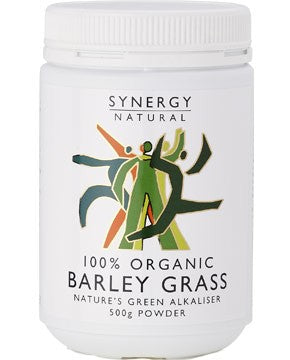 Synergy Natural, Barley Grass, Organic, Powder, 500 g