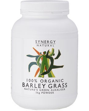 Synergy Natural Barley Grass Organic Powder 1 Kg
