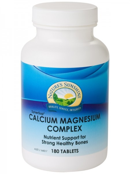 Nature's Sunshine Calcium Magnesium Complex 180 Tablets
