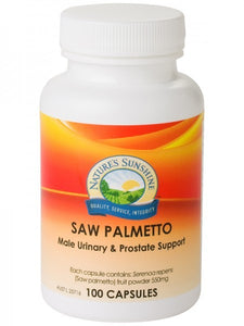 Nature's Sunshine, Saw Palmetto, 550 mg, 100 Capsules