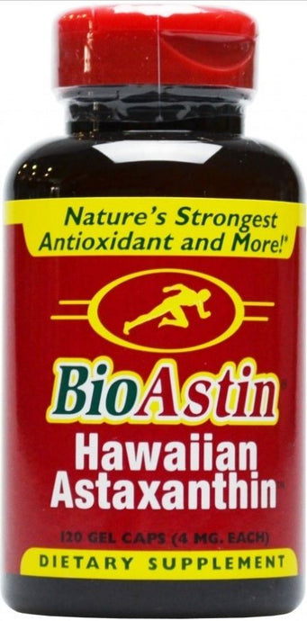 Nutrex BioAstin Hawaiin Astaxanthin 4mg 120 Gel Capsules