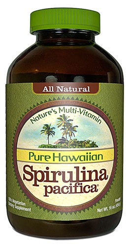 Nutrex Spirulina Pacifica Pure Hawaiian Nature's Multi-Vitamin Powder 454 g 16 oz