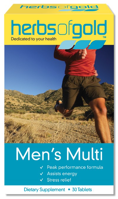 Herbs of Gold, Men's Multi, 30 Tablets