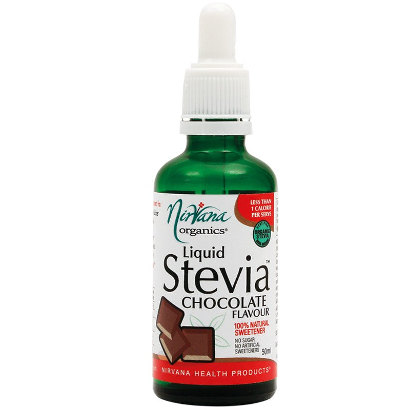 Nirvana Organics, Stevia, Liquid, Chocolate, 50 ml
