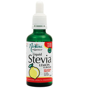 Nirvana Organics, Stevia, Liquid, Lemon, 50 ml