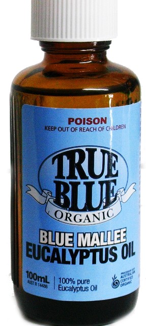 True Blue Organic Eucalyptus Oil 100 ml