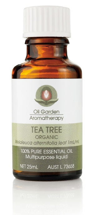 Oil Garden Aromatherapy Tea Tree Oil Organic 25 ml