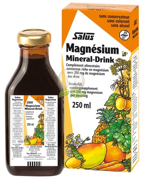 Flora, Salus-Haus, Magnesium Mineral-Drink, 250 ml ... VOLUME DISCOUNT