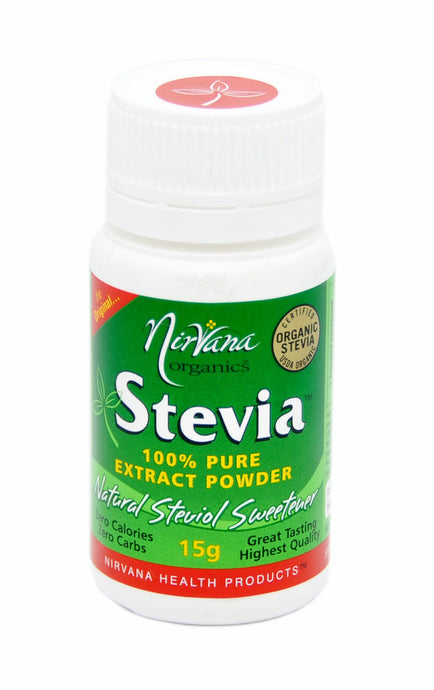 Nirvana Organics, Stevia, 100% Pure Extract, Powder, 15 g