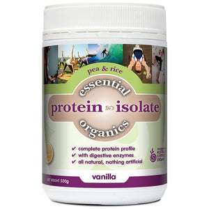 Phyto Therapy Essential Organics Pea & Rice Protein Isolate Vanilla 500g