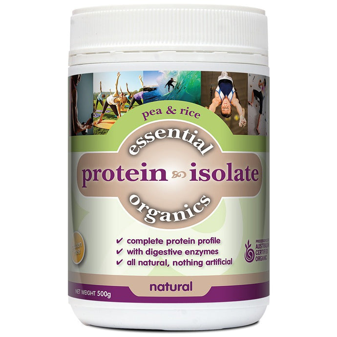 Phyto Therapy Essential Organics Pea & Rice Protein Isolate Natural 500g