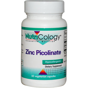 Nutricolgy, Zinc Picolinate, 60 Veggie Capsules