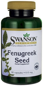 Swanson Premium, Fenugreek Seed, 610 mg , 90 Capsules