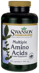 Swanson Premium Multiple Amino Acids 500mg 250 Capsules