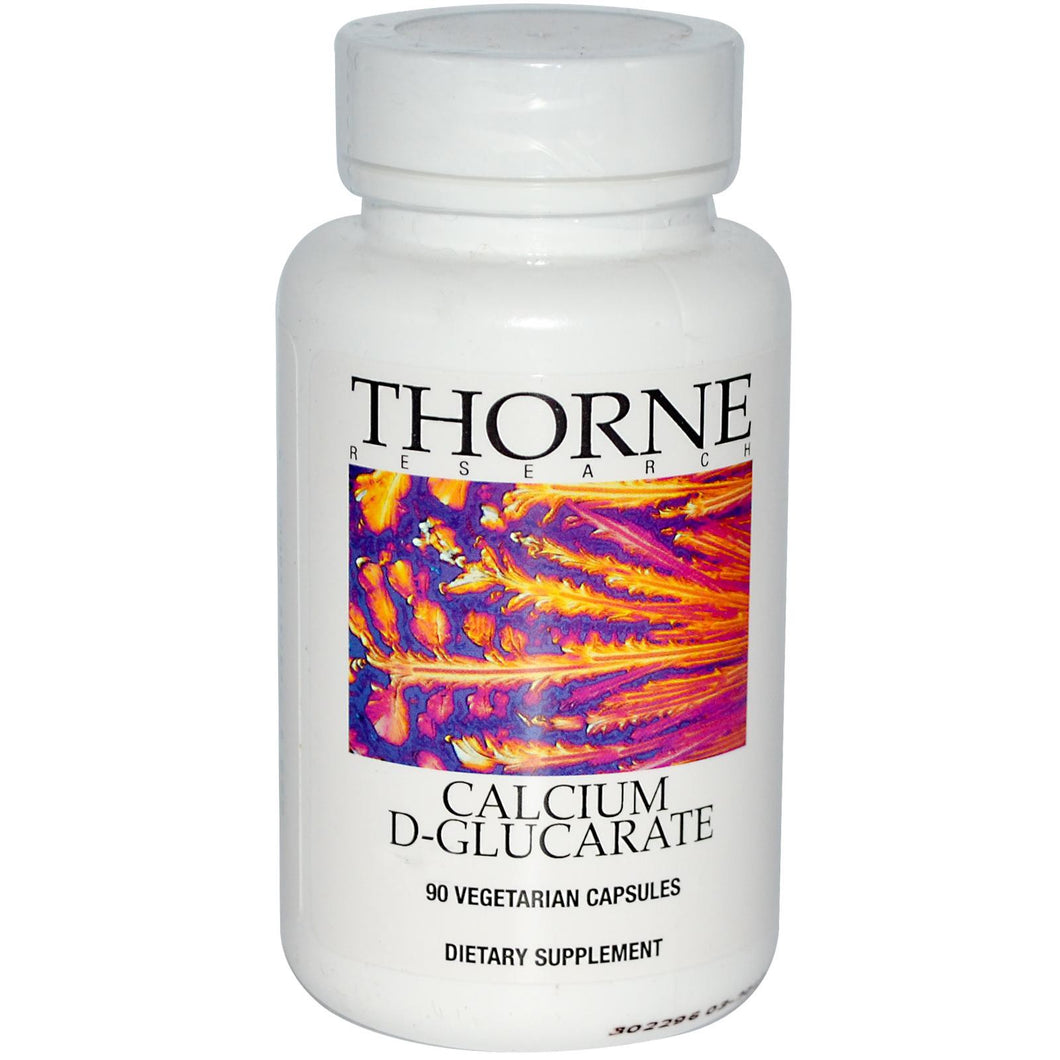 Thorne Research, Calcium D-Glucarate, 90 Veggie Capsules