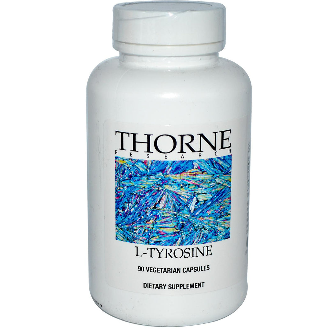 Thorne Research L-Tyrosine 90 Veggie Capsules - Dietary Supplement