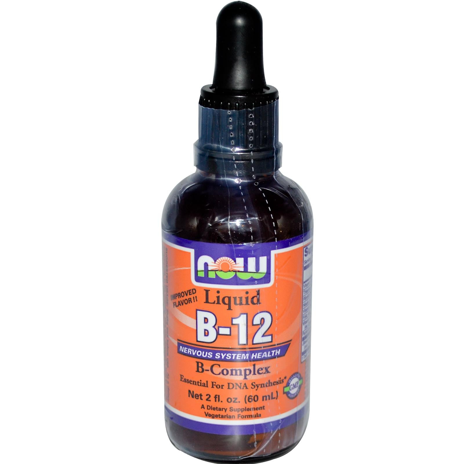 Now Foods, Liquid B-12, B Complex, 60 ml, 2 fl oz ... VOLUME DISCOUNT