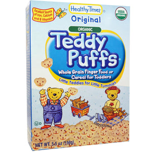 Healthy Times, Organic Teddy Puffs, Original, 156 g, 5.5 oz
