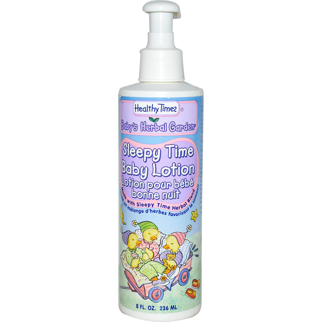 Healthy Times, Baby's Herbal Garden, Sleepy Time Baby Lotion, 236 ml, 8 fl oz