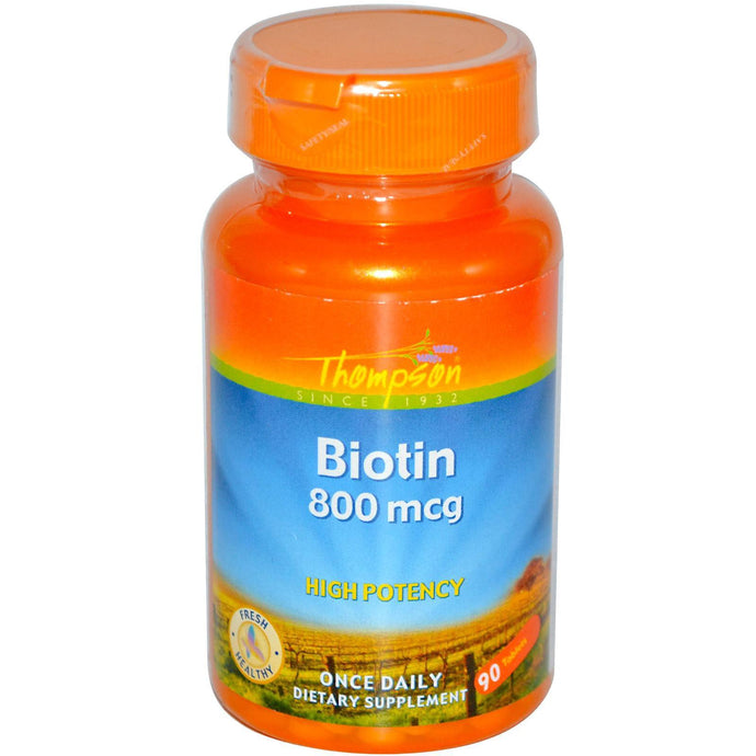 Thompson, Biotin, 800 mcg, 90 Tablets ... VOLUME DISCOUNT