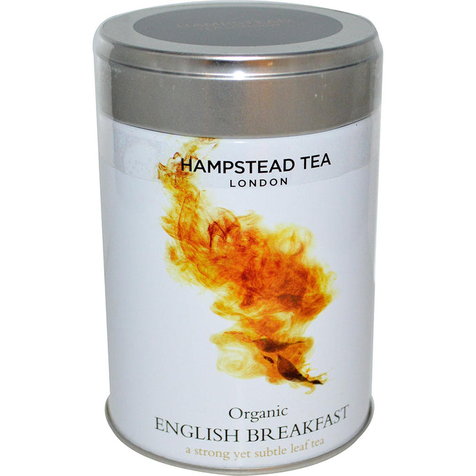 Hampstead Tea, Organic English Breakfast, 100 g, 3.53 oz