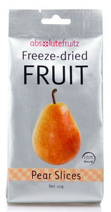 Absolute Fruitz, Freeze-Dried Fruit, Pear Slices, 20 g