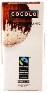 Cocolo, Milk Hazelnut Chocolate, Organic, 100 g