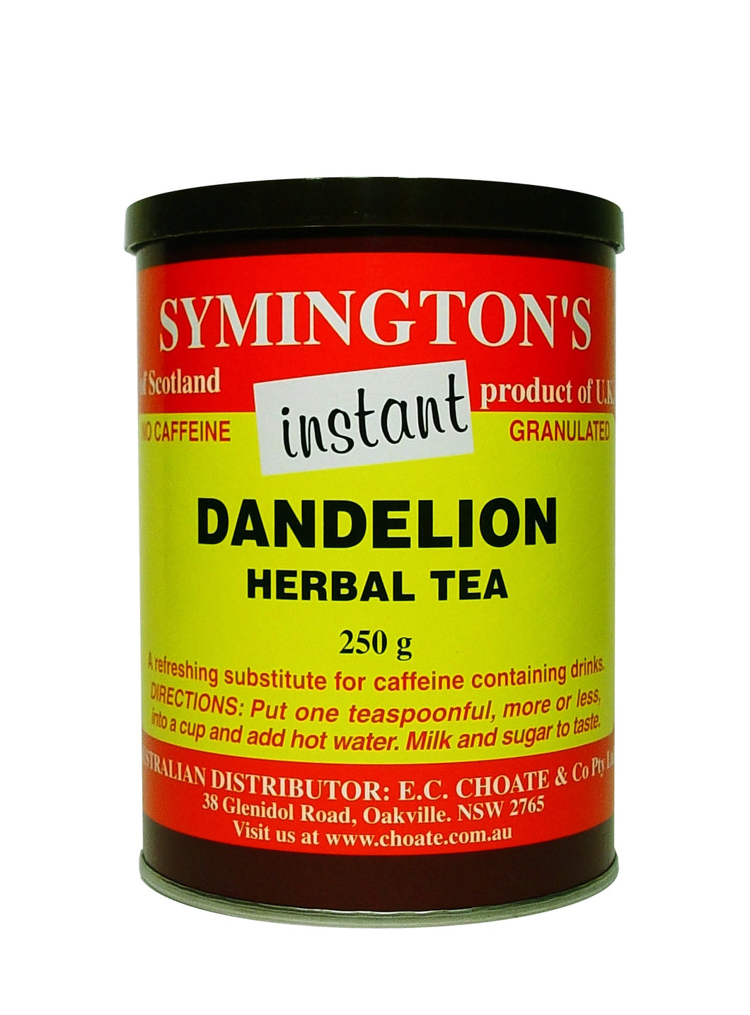 Symington's Herbal Tea Instant Dandelion Tea 100g