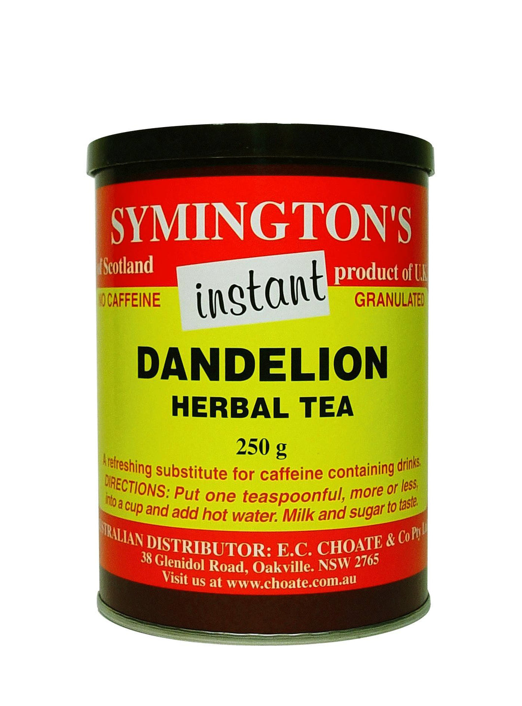 Symington's Herbal Tea Instant Dandelion Tea 250g