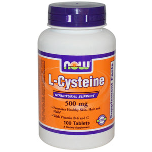 Now Foods L-Cysteine 500mg 100 Tablets