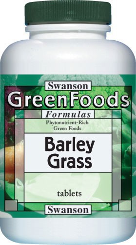 Swanson GreenFoods Formulas Barley Grass 500mg 240 Tablets