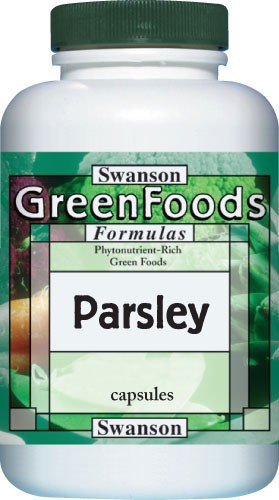 Swanson GreenFoods Formulas Parsley 650mg 90 Capsules