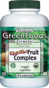 Swanson GreenFoods Formulas Exotic Fruit Complex 60 Veggie Capsules