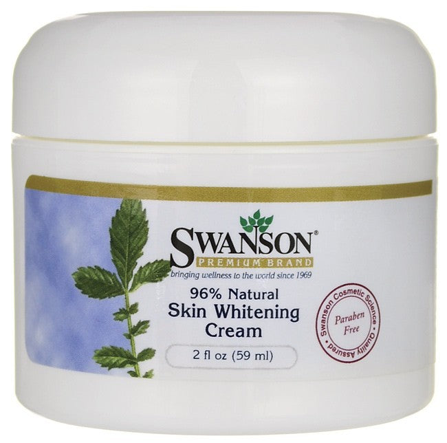 Swanson Premium Skin Whitening Cream, 96% Natural 59mls