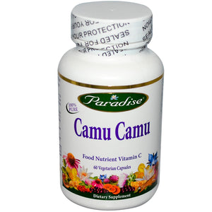 Paradise Herbs, Camu Camu, 60 Veggie Caps
