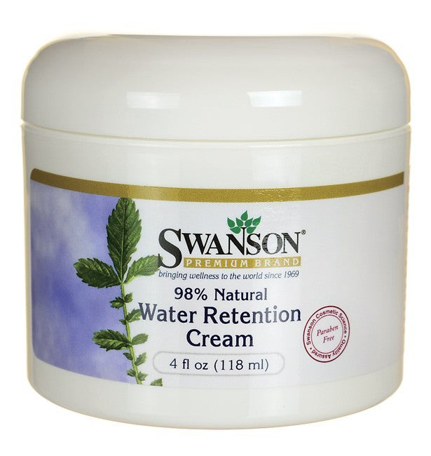 Swanson Premium Water Retention Cream 118ml 4 fl oz