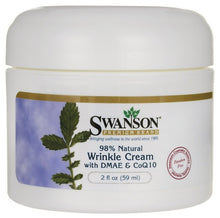 Load image into Gallery viewer, Swanson Premium Wrinkle Cream With DMAE &amp; CoQ10, 98% Natural 59mls