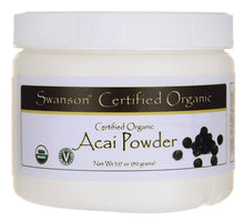 Load image into Gallery viewer, Swanson Organic Certified Organic Acai Powder 90gm