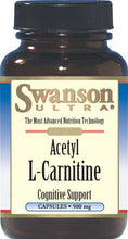 Load image into Gallery viewer, Swanson Ultra Acetyl L-Carnitine 500mg 60 Capsules