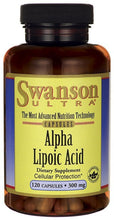 Load image into Gallery viewer, Swanson Ultra Alpha Lipoic Acid 300mg 120 Capsules
